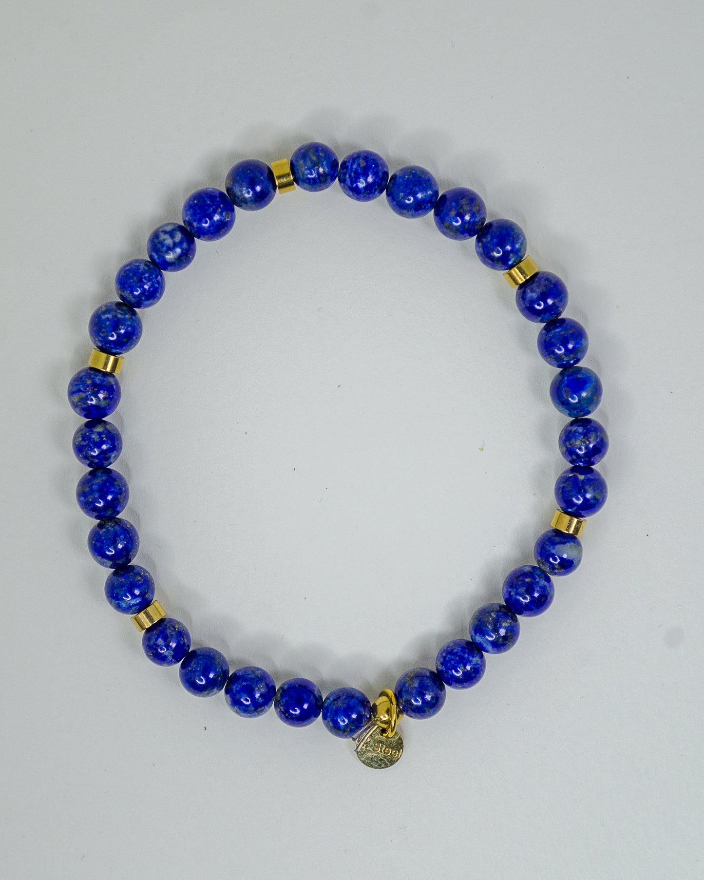 BRACCIALE IN LAPISLAZZULI E NODINI