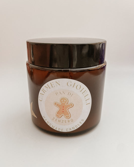 CANDELA SOIA PAN DI ZENZERO CON GIOIELLO DENTRO