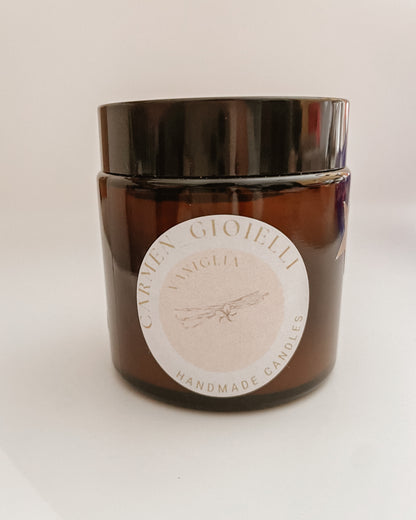 CANDELA SOIA VANIGLIA CON GIOIELLO DENTRO