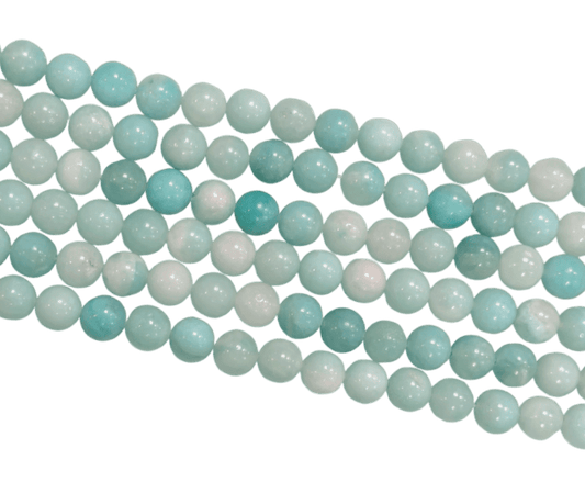 BRACCIALE AMAZONITE BRASILIANA 6 mm