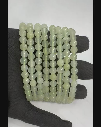 Bracciale GIADA dalla Cina A perles 6mm